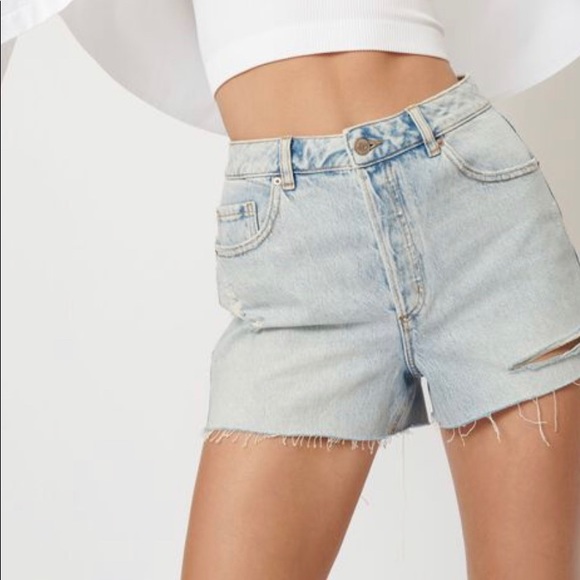 Dynamite mid rise denim shorts - Picture 2 of 2